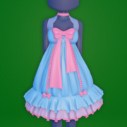 Dress for Impress Code Item - Pastel dress and lamb bag - 1